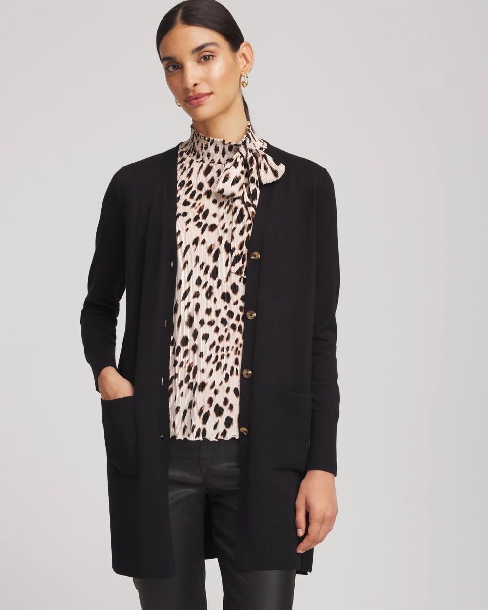 Ella Pocketed Cardigan Sweater | Chico's